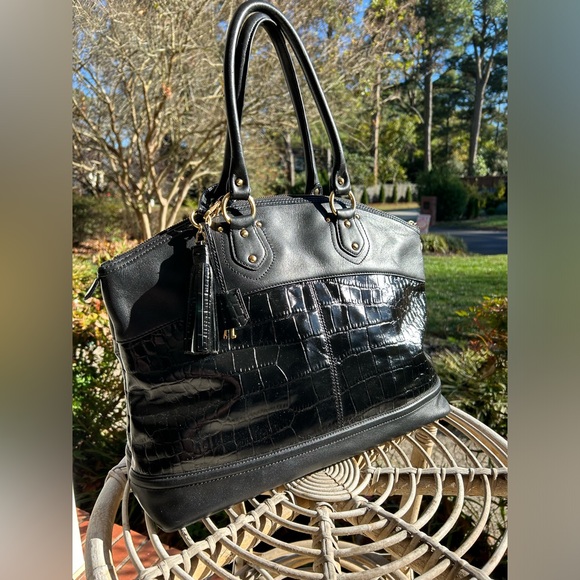 NWT🌷Ann Taylor Vintage bag w/ lock and key! - Picture 4 of 11